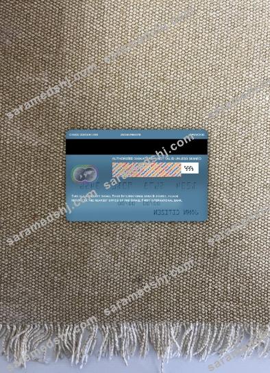 Israel First International Bank mastercard photolook back